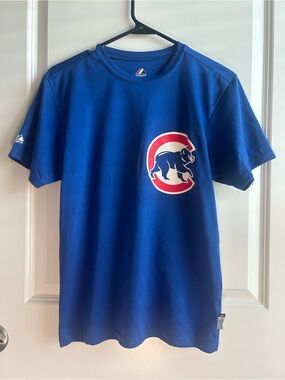 Majestic Chicago Youth Cubs Logo Tee